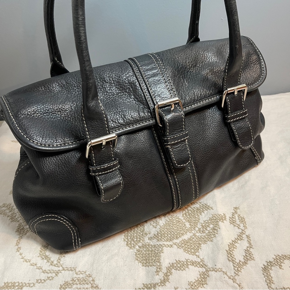 Vintage Fossil satchel shoulder bag tote purse